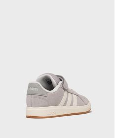 baskets grand court 00s fermeture scratch enfant - adidas gris basketsH139401_4