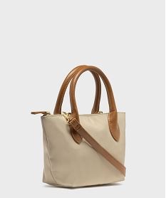 sac a main petit format multiples portes femme beige sacs bandouliereH140201_2