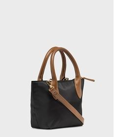 sac a main petit format multiples portes femme noir standard sacs bandouliereH140501_2