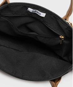 sac a main petit format multiples portes femme noir standard sacs bandouliereH140501_3