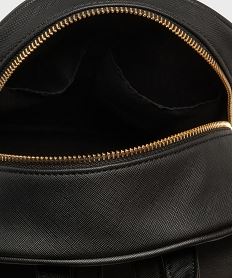 sac a dos avec details metalliques femme noir standard sacs a dos et sacs de voyageH141101_3