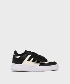 GEMO Baskets Rapid Court fermeture scratch garçon - Adidas Noir