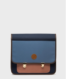 GEMO Cartable tricolore garçon Bleu