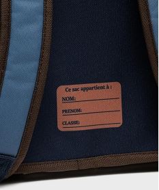 cartable tricolore garcon bleuH145601_3
