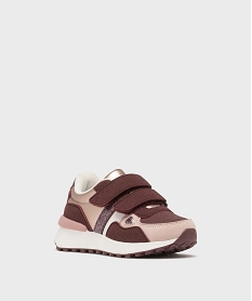 baskets basses brillantes a scratch fille[missing] rouge basketsH147101_2