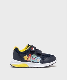 GEMO Baskets lumineuses à scratchs Pokémon garçon Bleu