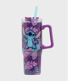 mug isotherme avec paille stitch - disney violet standardH151201_2
