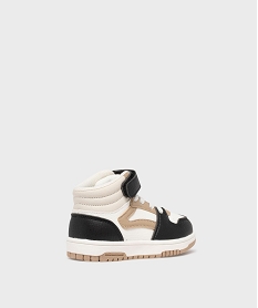 baskets montantes a lacets elastiques et scratch bebe garcon - 5 miles[missing] noir standard baskets et tennisH156301_4