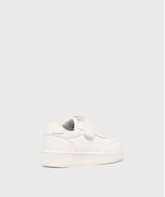 baskets basses fermeture scratch bebe garcon - 5 miles blanc standard baskets et tennisH156801_4