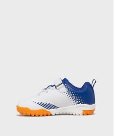 baskets multisport avec fermeture a scratch garcon - 5 miles[missing] blanc basketsH157501_3