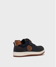 baskets basses a bout renforce garcon - buggy bleu basketsH159701_4
