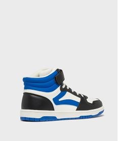 baskets montantes a scratch garcon bleu standard basketsH160401_4