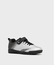 chaussures de foot bicolores garcon - 5 miles[missing] gris standard basketsH163801_2