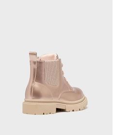 bottines metallisees avec semelle crantee fille - lovely wings roseH168401_4