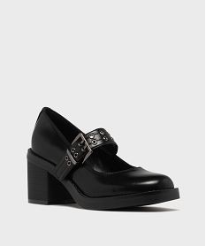 chaussures a talon mary jane a semelle epaisse femme noir standardH175001_2