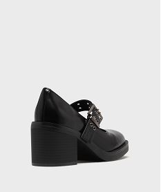 chaussures a talon mary jane a semelle epaisse femme noir standardH175001_4