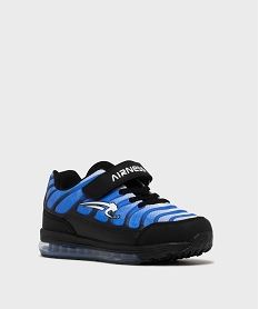 baskets bicolores avec semelle a bulle d’air garcon - airness bleu standard basketsH175101_2