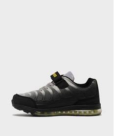 baskets bicolores avec semelle a bulle d’air garcon - airness noir standard basketsH175201_3