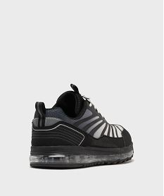 baskets bicolores avec semelle bulle d’air garcon - 5 miles noir basketsH181501_4