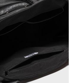 sac a main grand format a bandouliere amovible femme noir standard sacs a mainH201901_3