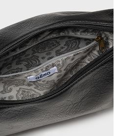 sac a bandouliere avec poches zippees femme noir standard sacs a mainH202101_3