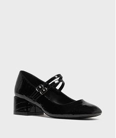 escarpins babies a bout carre avec double bride femme - follow me noir standardH202701_2