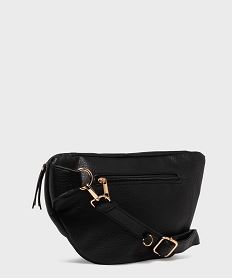 grand sac banane avec porte-monnaie femme noir standard sacs a dos et sacs de voyageH203301_2