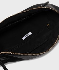 grand sac banane avec porte-monnaie femme noir standard sacs a dos et sacs de voyageH203301_4