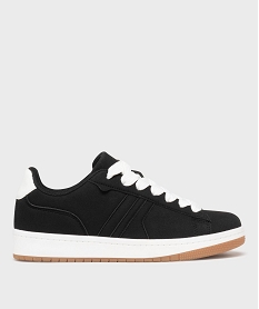 GEMO Baskets basses esprit skate femme - Camps United noir standard