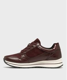 baskets confort multimatieres femme - valentina baldano rougeH206501_3