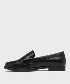 mocassins avec dessus embosse femme - valentina baldano noir standard mocassinsH208501_3