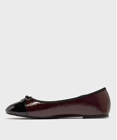 ballerines vernies bicolores femme rouge ballerinesH212701_3
