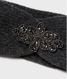 bandeau pour les cheveux avec bijou en perles femme[missing] grisH213901_4