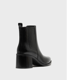 boots santiags a talon et bout pointu femme[missing] noir standardH218701_4