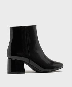 boots a talon vernis femme noir standardH219701_4