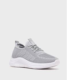 baskets en mesh faciles dune piece femme grisH229001_2