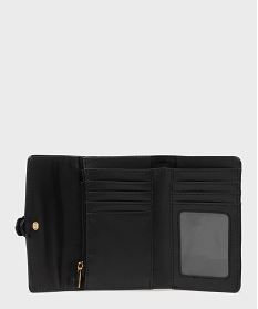 porte monnaie a rabat avec bijou metallique femme noir standard porte-monnaie et portefeuillesH229401_3