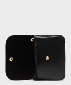 porte-monnaie a rabat forme compacte femme noir standard porte-monnaie et portefeuillesH229501_3