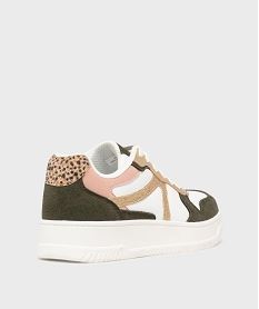 baskets basses multimatieres femme - 5 miles blanc standardH232001_4