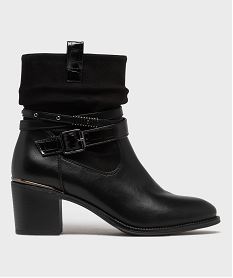 54TERET bleu BOOTS A TALON FEC CAGUP NOIR ST:SAP50029542-