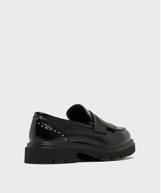 mocassins a clous et epaisse semelle crantee femme noir standard mocassinsH238601_4
