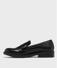 mocassins avec dessus textile paillete femme noir standard mocassinsH241401_3