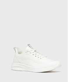 baskets basses en mesh legeres femme blanc standardH244201_2