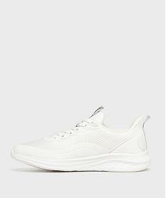 baskets basses en mesh legeres femme blanc standardH244201_3
