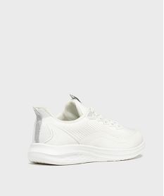 baskets basses en mesh legeres femme blanc standardH244201_4