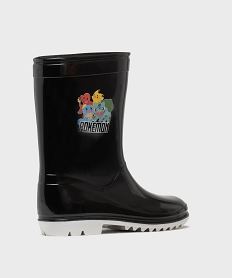 bottes de pluie imprimees garcon - pokemon noir standardH244501_4