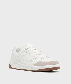 baskets basses perforees homme - camps united blanc standardH250701_2