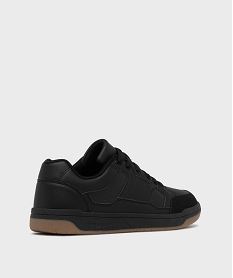 baskets basses perforees homme - camps united noir standardH252101_4