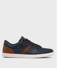 baskets de ville avec empiecements contrastants homme - urban steps bleuH252301_2