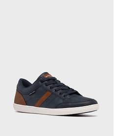 baskets de ville avec empiecements contrastants homme - urban steps bleuH252301_3